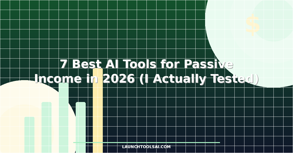 7 Best AI Tools for Passive Income in 2026 (I Actually Tested)