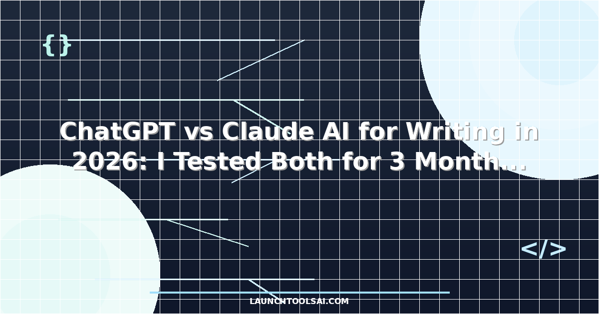 ChatGPT vs Claude AI for Writing in 2026: I Tested Both for 3 Months Straight