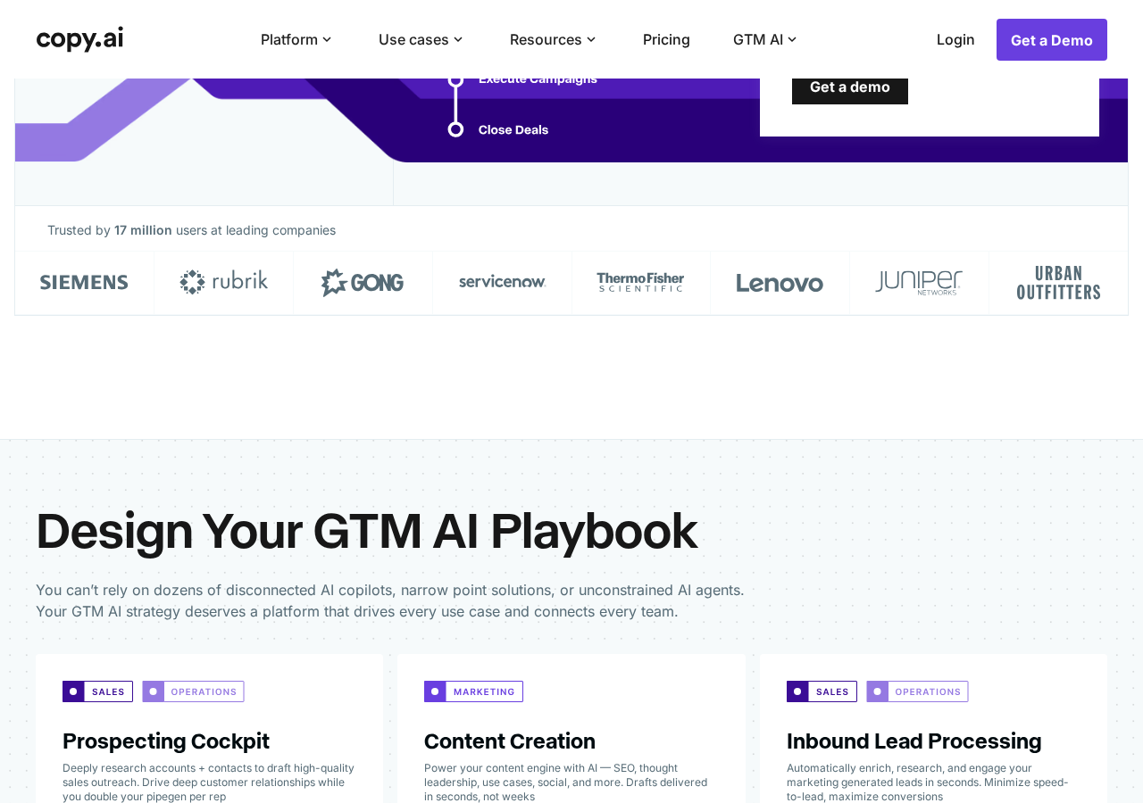 Copy.ai template library